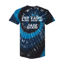 Load image into Gallery viewer, Tie Dye Jags White Font Swirl
