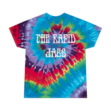 Load image into Gallery viewer, Tie-Dye Jags, Spiral White Font
