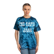 Load image into Gallery viewer, Tie-Dye Jags, Crystal White Font

